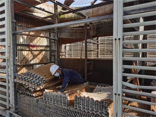 淺談冷卻塔安裝方法及使用知識,冷卻塔安裝圖