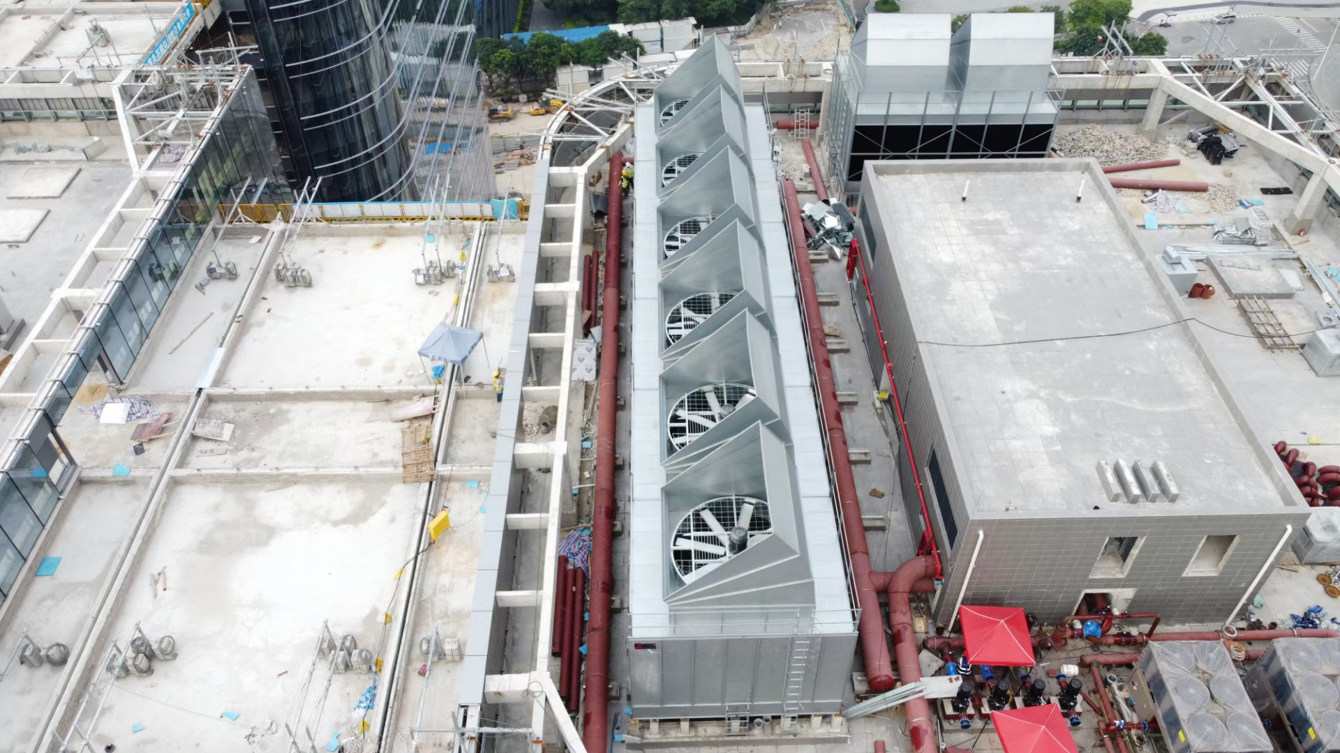 冷卻塔填料替換前需要知道的知識(冷卻塔填料清洗)