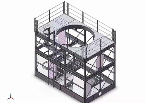 中高溫冷卻塔和普通冷卻塔的差別,高溫冷卻塔是怎么工作的