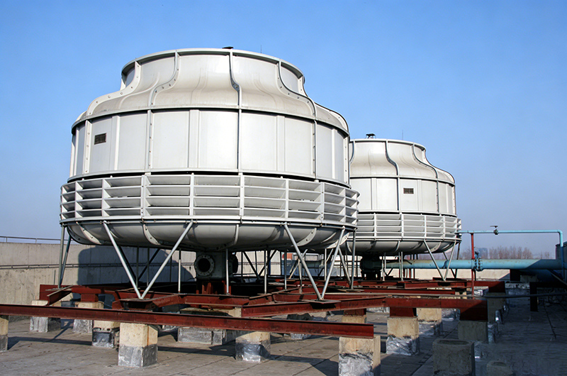 圓形冷卻塔，開式冷卻塔，逆流冷卻塔